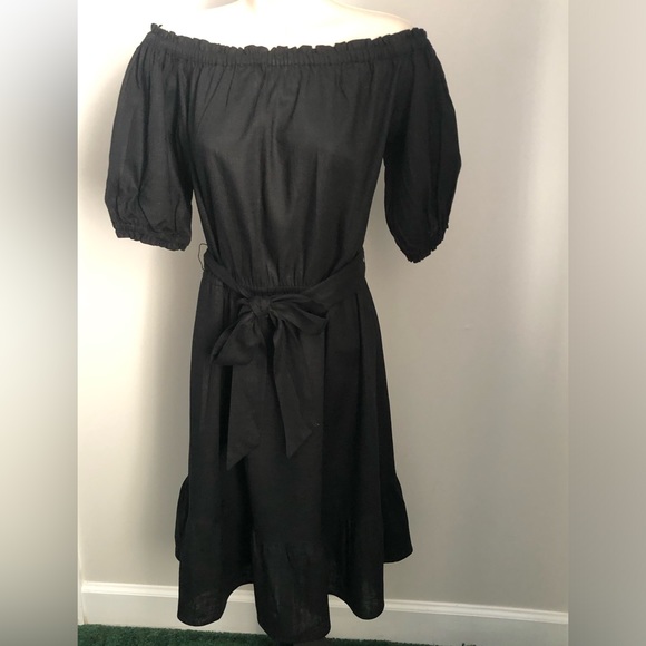 LOFT Ruffle off the Shoulder Dress - Picture 4 of 7